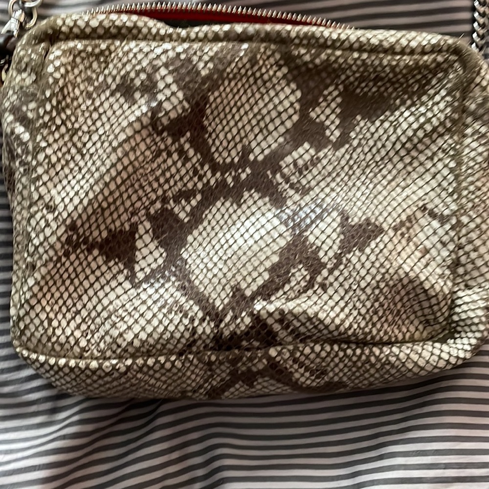 COPY - Clare V. midi sac crossbody snakeskin - Picture 2 of 12